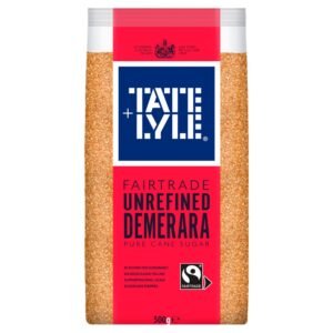 Tate & Lyle fair trade unrefined demerara pure cane sugar 500g