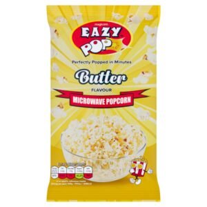 Eazy pop butter flavour microwave popcorn 85g