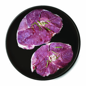 Lamb Sliced Leg Steaks 500g