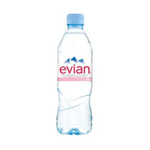Evian natural mineral water 50cl