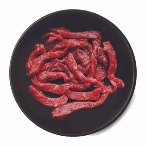 Sliced Beef Strips 500g