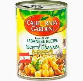 California garden Fava beans Lebanese 400g